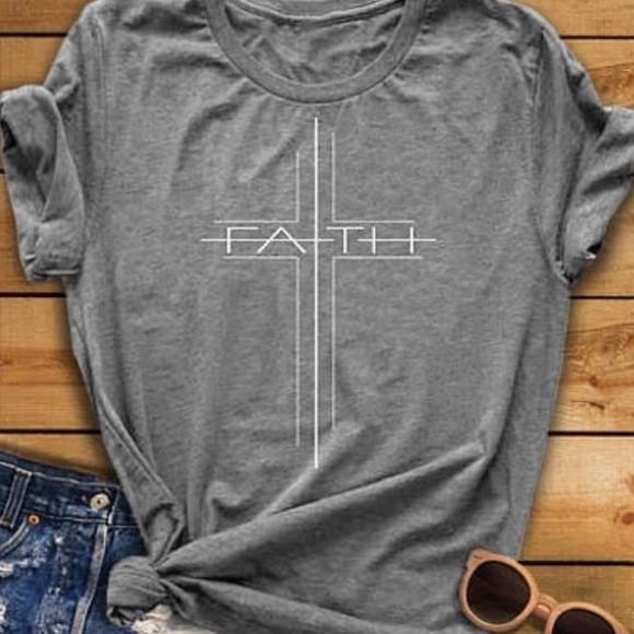 Tops - Faith Cross T-Shirt